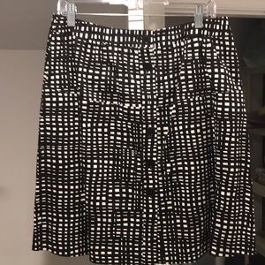 Lightweight button down skirt